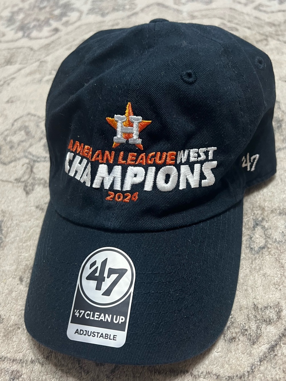 Houston Astros '47 Clean Up adjustable baseball hat
